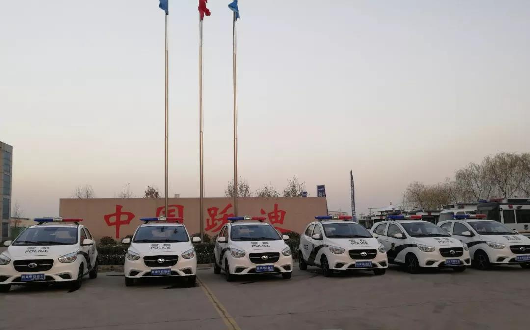 沐鸣2警用系列电动巡逻车发往宁夏