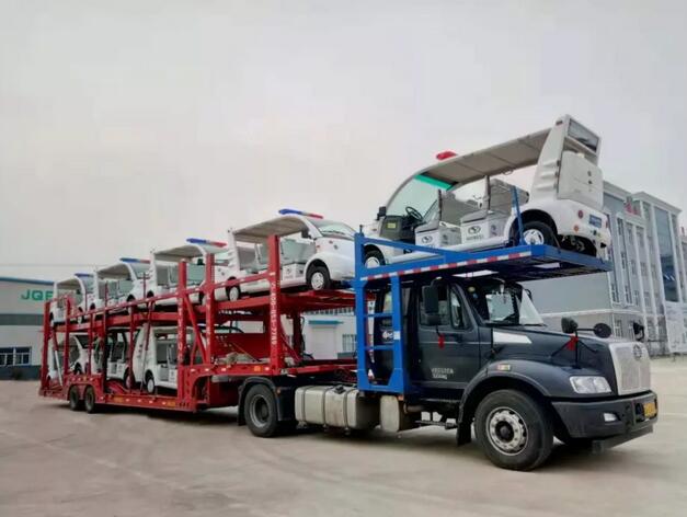 沐鸣2电动巡逻车批量发往湖北助力当地食药巡查执法