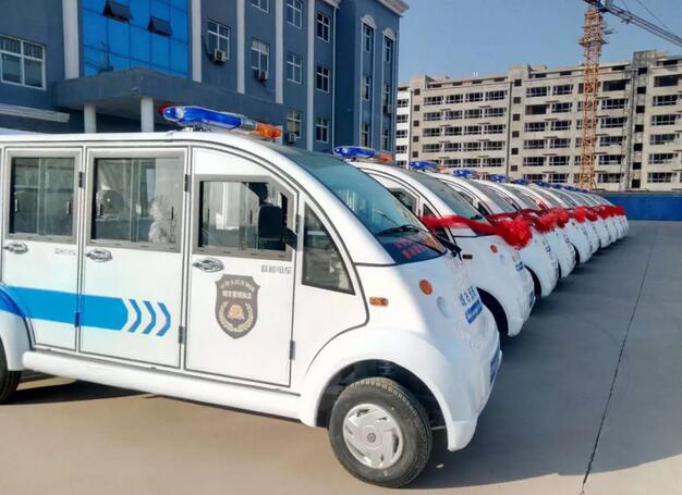 [助力春节城市建设]沐鸣2电动警用巡逻车发往江西省