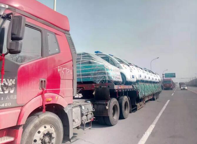 沐鸣2电动巡逻车发往宁夏