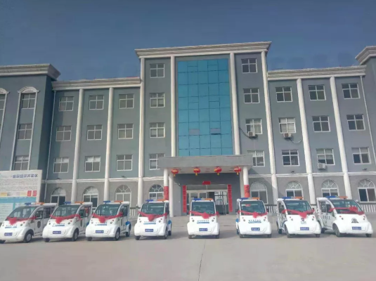 沐鸣2电动巡逻车批量发往宁夏地区