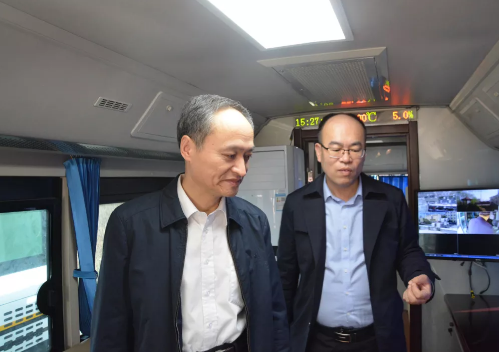 广东省公安厅党委委员、副厅长尹殿军到沐鸣2集团调研