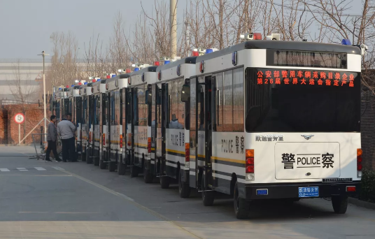 【治安有我】沐鸣2移动警务室电动警用巡逻车发往广东省