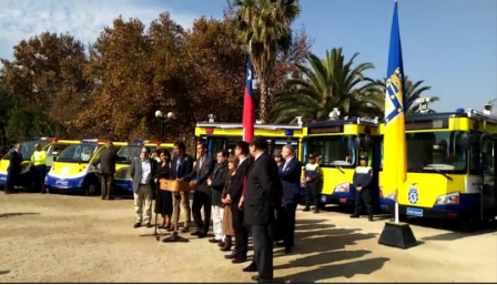 中国制造服务世界安防|沐鸣2警务用车化身智利街市安全站