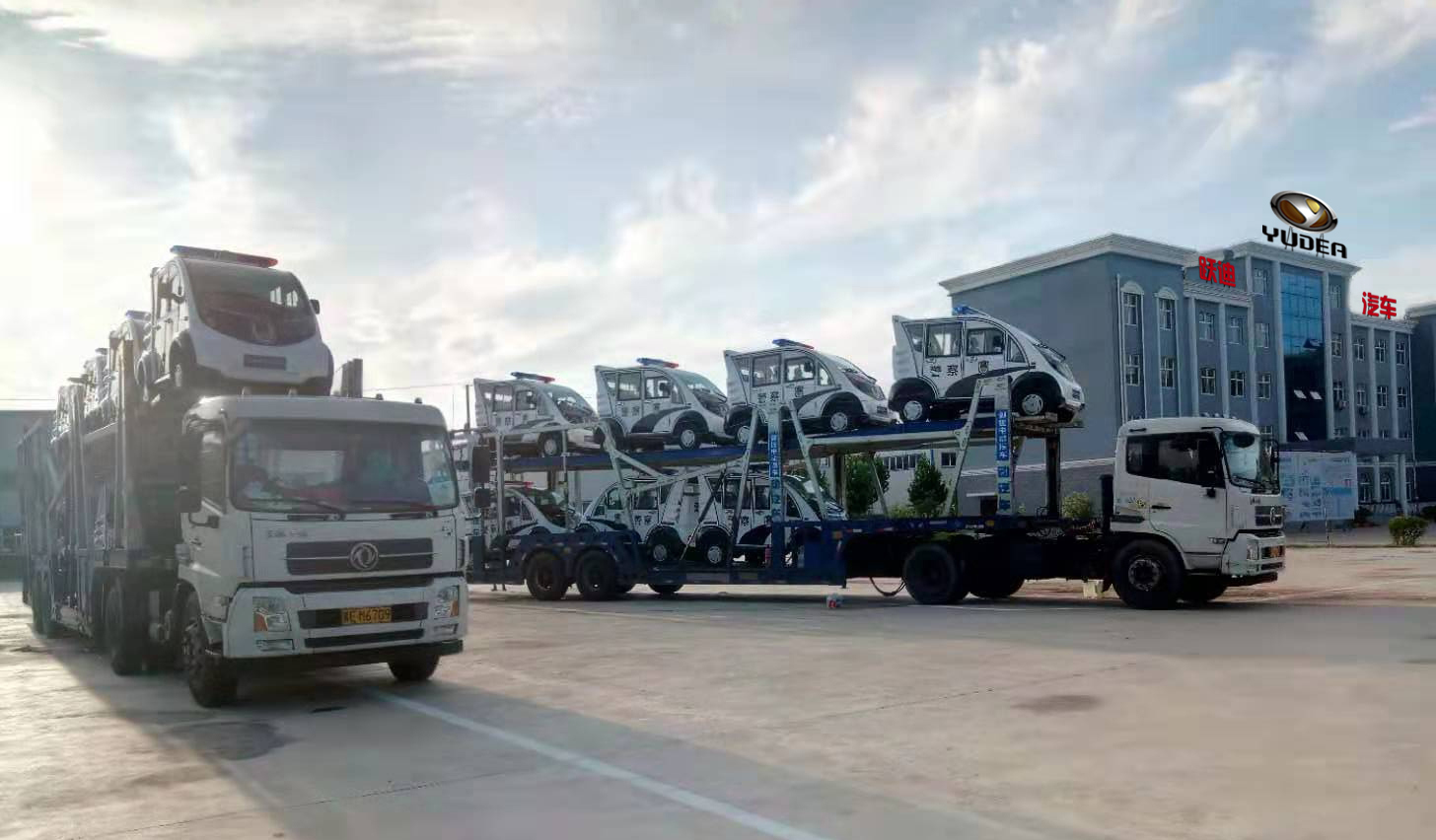 践行新使命 忠诚保大庆|沐鸣2电动警用巡逻车批量发往湖北省