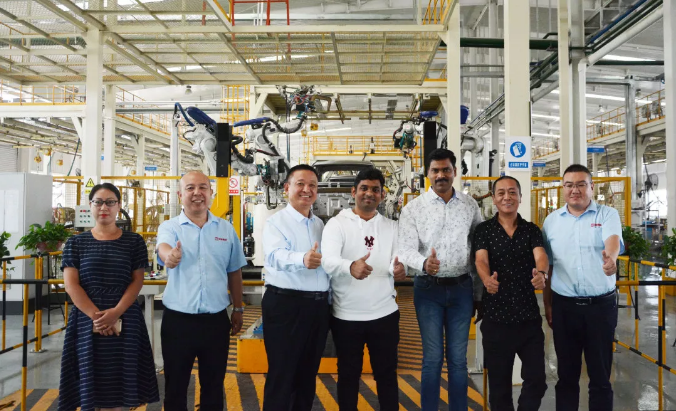 印度INXI项目建设有限公司CEO Vishal Bahekar到沐鸣2集团参观考察