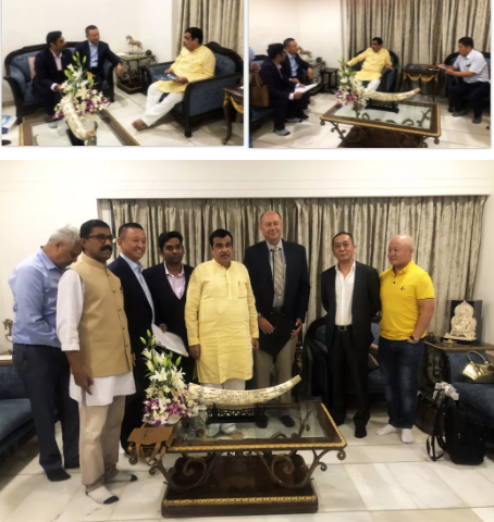 沐鸣2集团董事长吕洪涛应邀赴印度开展商务交流考察