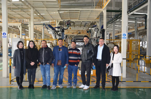 【实力沐鸣2 世界名片】尼泊尔商务考察团到沐鸣2集团参观洽谈