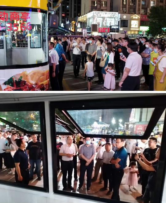 副市长带头打卡 | 沐鸣2移动商亭“现身”夜市引围观热潮