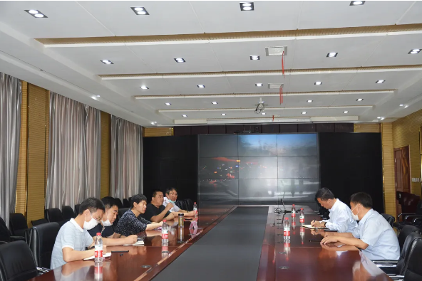 元氏县长许尽晖到沐鸣2集团调研疫情防控和旅发大会重点项目工作