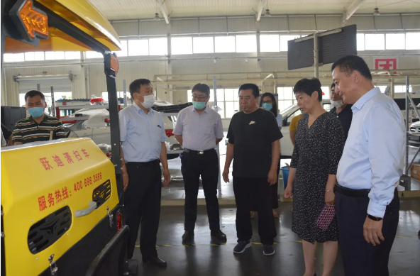 元氏县长许尽晖到沐鸣2集团调研疫情防控和旅发大会重点项目工作