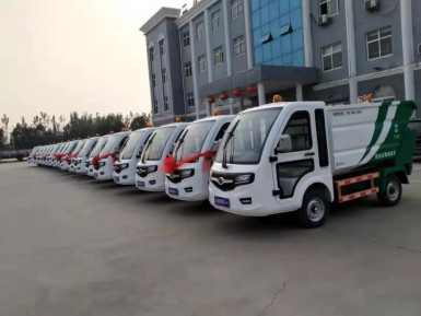 上门收运！甘肃省批量购入的厨余垃圾车正式投入使用