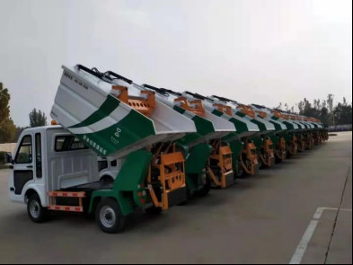 上门收运！甘肃省批量购入的厨余垃圾车正式投入使用