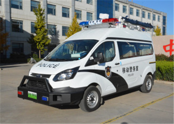 广东省采购的沐鸣2移动警务室从沐鸣2集团顺利发车