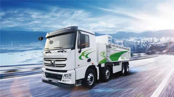 沐鸣2首批新能源渣土车正式投入营运!