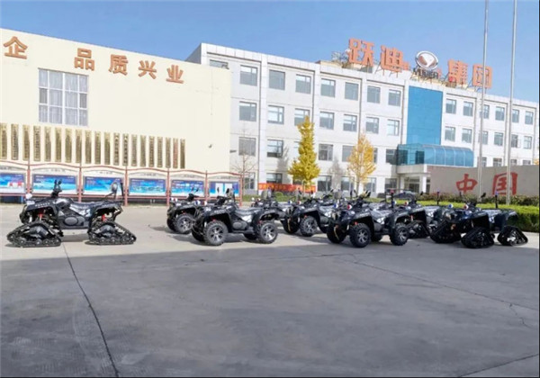 助力冬奥|沐鸣2全地形车批量发往张家口