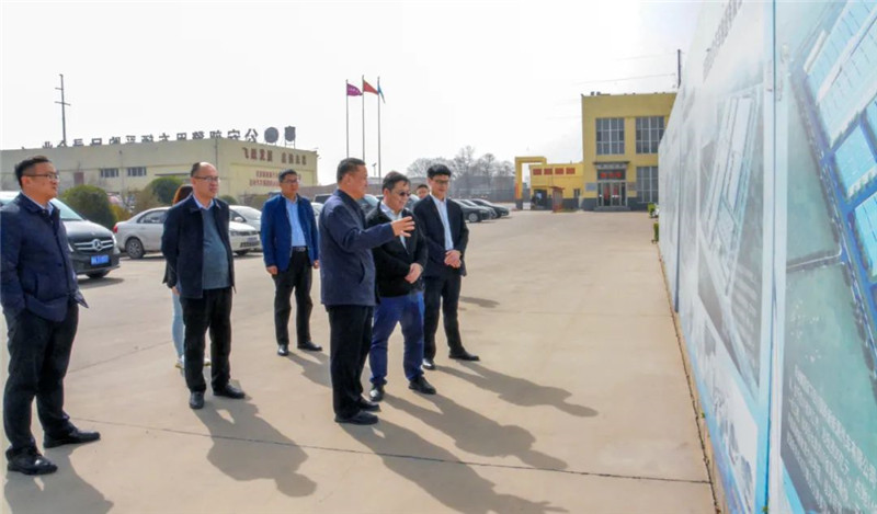 三一集团副总裁周万春一行莅临沐鸣2集团考察调研