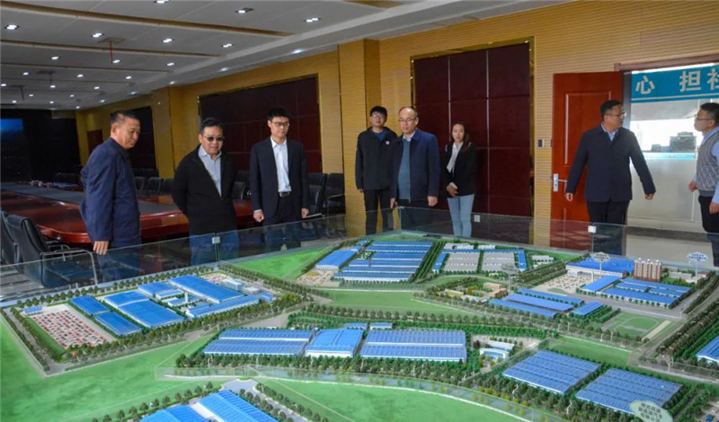 三一集团副总裁周万春一行莅临沐鸣2集团考察调研