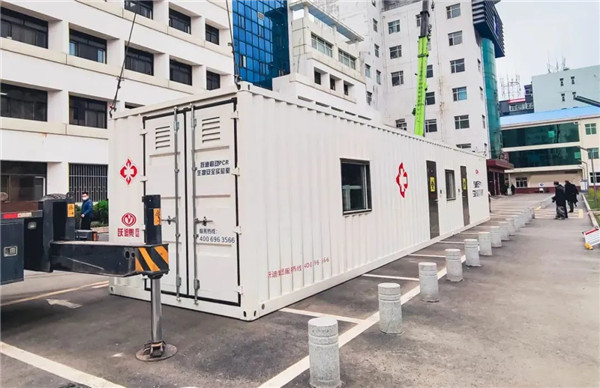 及时部署、快速检测——沐鸣2移动PCR核酸检测方舱在行动