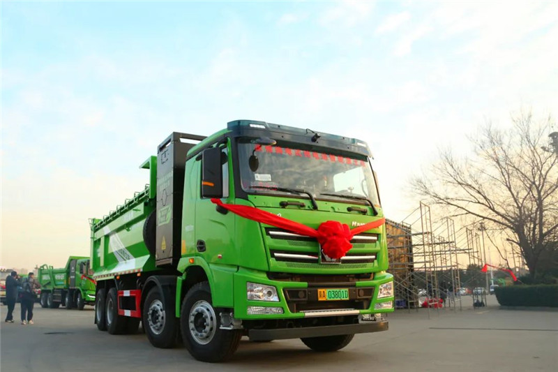 零排放·零污染·低噪音—沐鸣2纯电动渣土自卸车