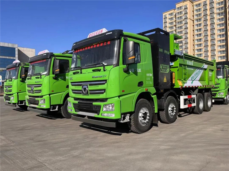 零排放·零污染·低噪音—沐鸣2纯电动渣土自卸车