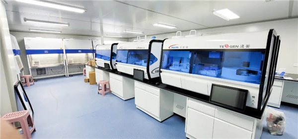 日检20万人—沐鸣2核酸检测实验室10天建成，调试完毕即将投入使用