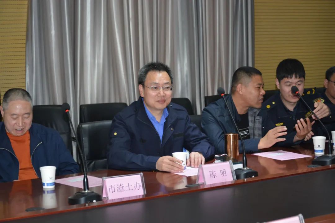 政府搭台企业唱戏深圳市渣土办率21家企业莅临沐鸣2集团参观考察