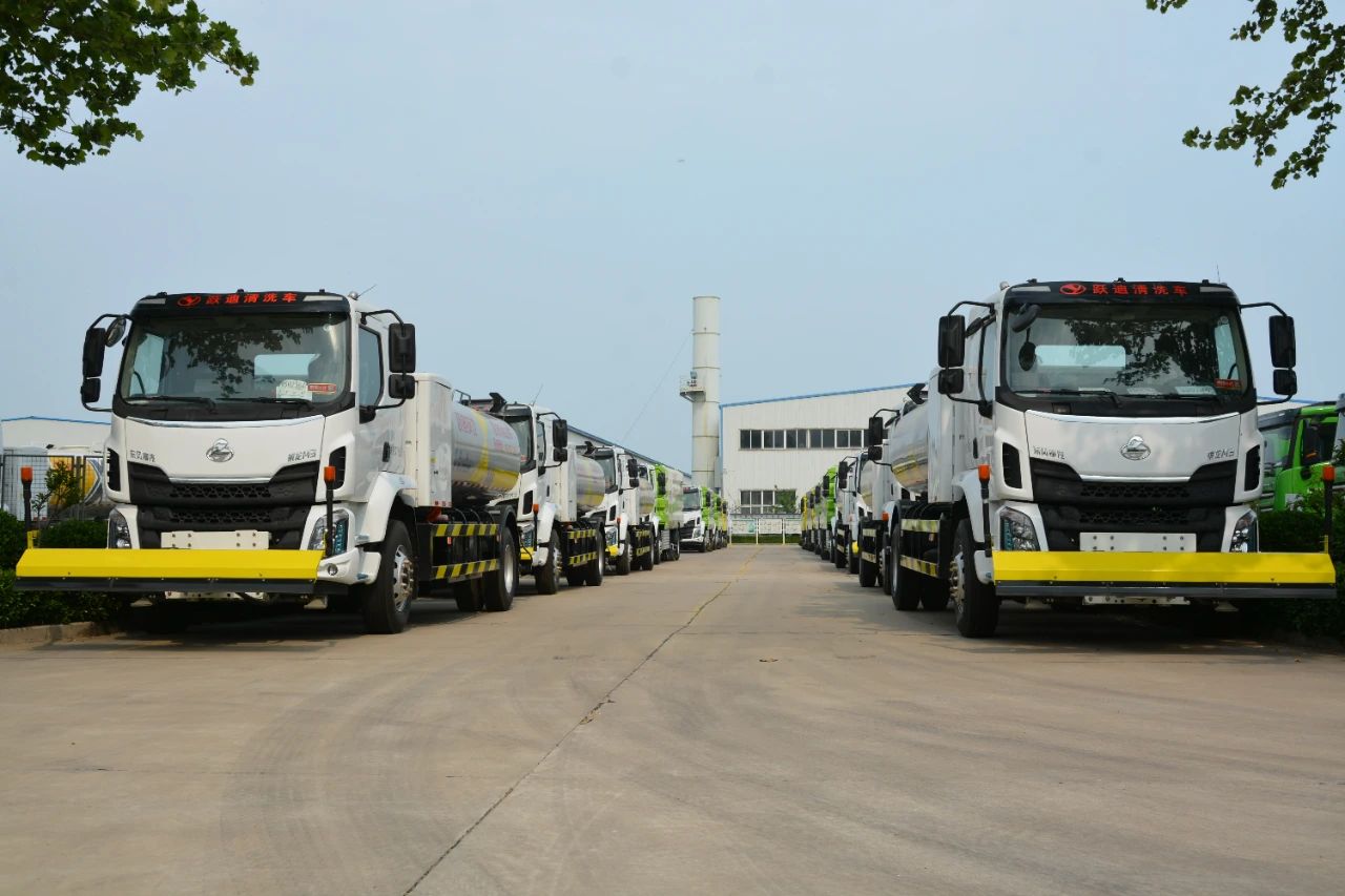 低碳环保 绿色节能 | 沐鸣2纯电动环卫车助力城市清洁