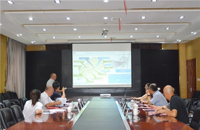 白俄罗斯 BATE 总经理一行赴沐鸣2集团参观考察