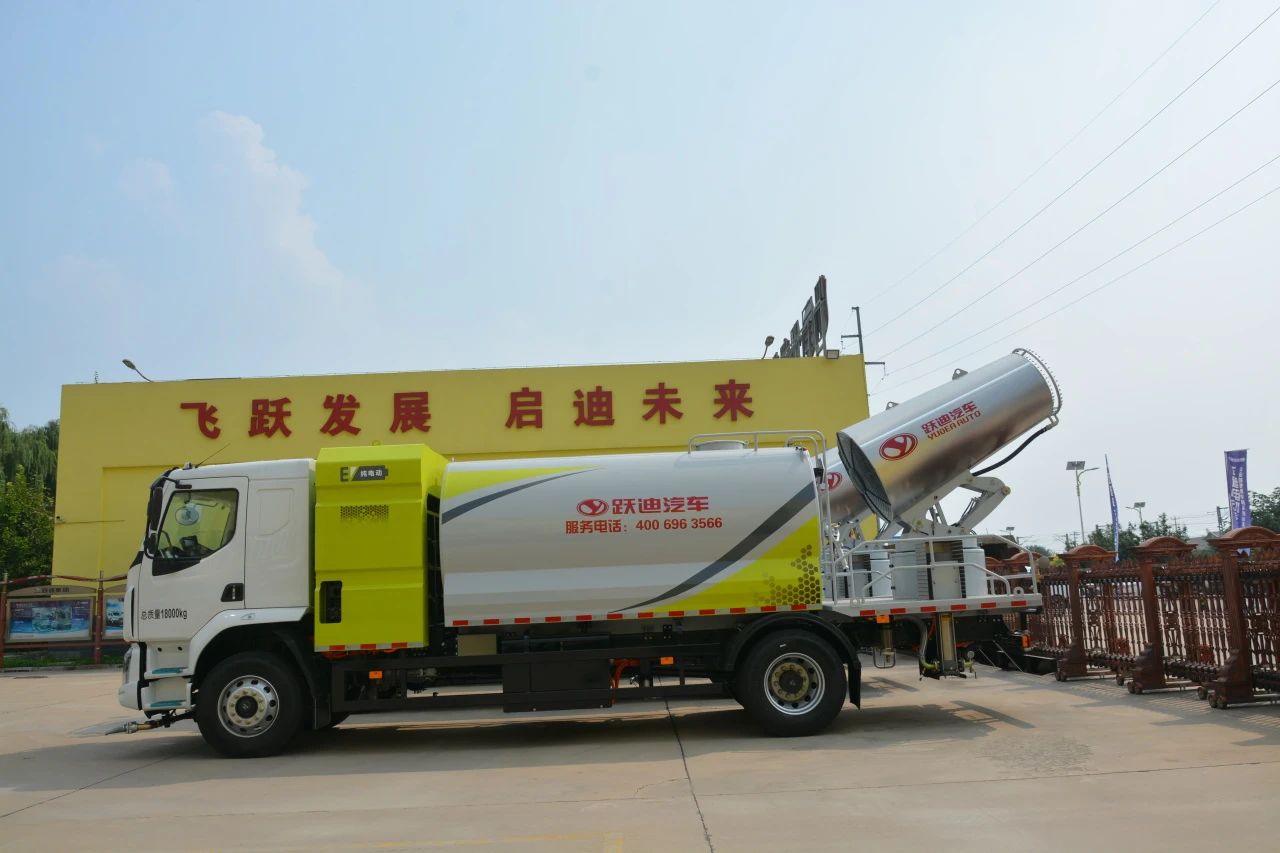 点赞丨沐鸣2新能源多功能抑尘车