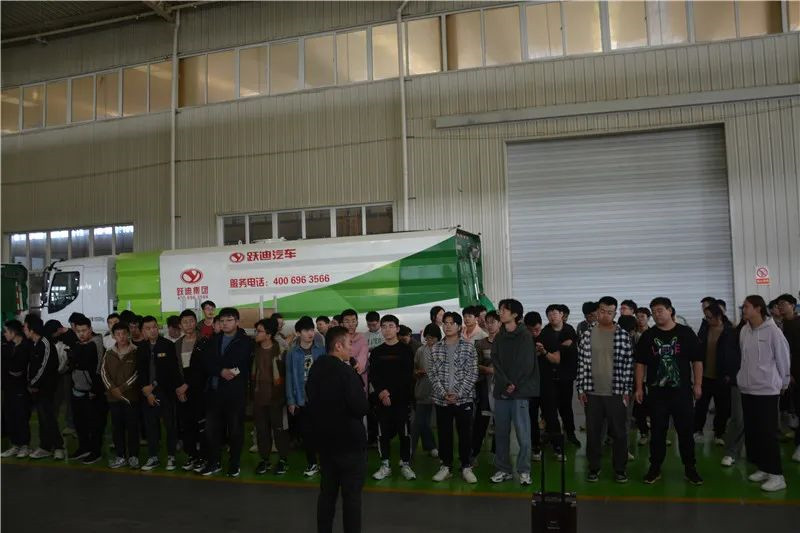 【走出校院 走进企业】广东科技大学机械专业学生一行到沐鸣2集团参观交流