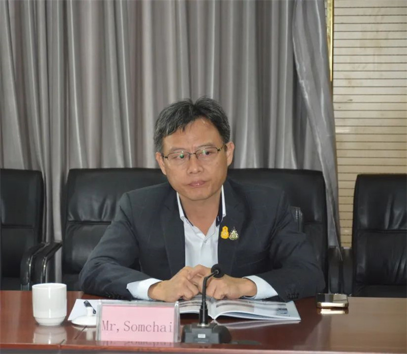 泰国客商一行到沐鸣2集团参观洽谈合作