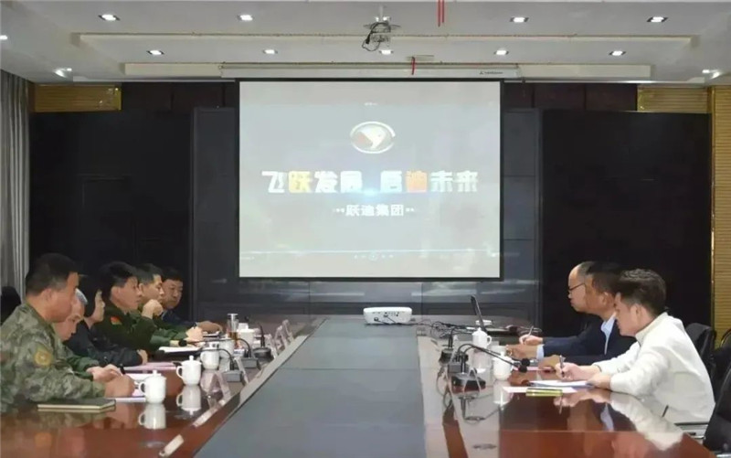 领导到访丨广东省军区动员局副局长赵鹏一行人到沐鸣2集团参观考察