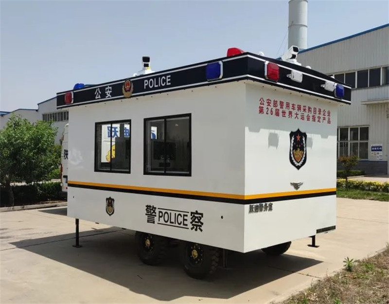 科技强警 零距离服务群众 丨沐鸣2拖挂警务室