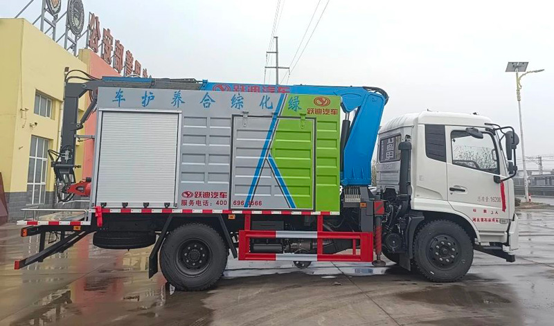 【城市绿化的得力助手】沐鸣2绿化综合养护车