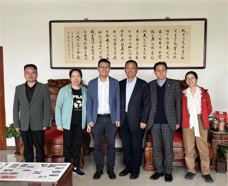 武汉理工大学船海与能源动力工程学院副院长张尊华一行到沐鸣2集团交流合作访问