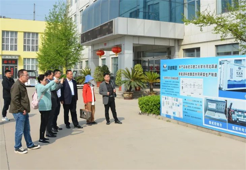 武汉理工大学船海与能源动力工程学院副院长张尊华一行到沐鸣2集团交流合作访问