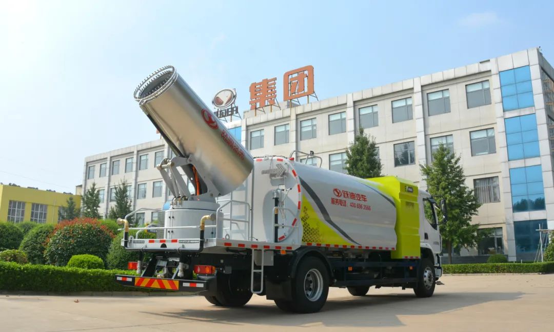 绿色出行 清新呼吸丨沐鸣2新能源多功能抑尘车让城市更美好