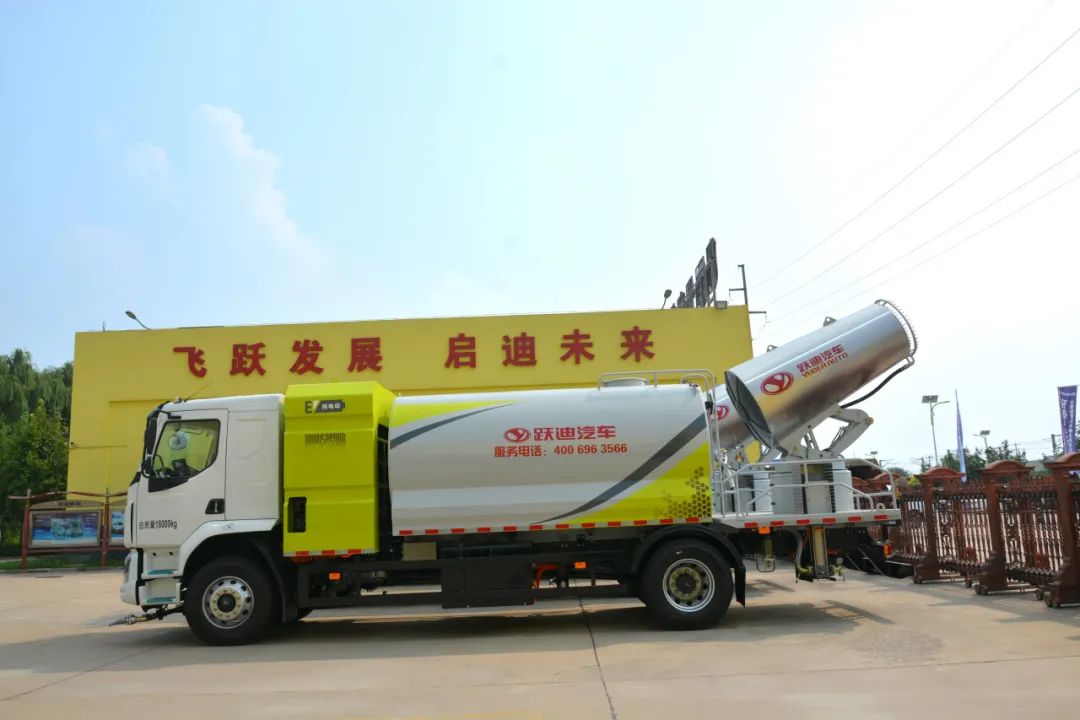 绿色出行 清新呼吸丨沐鸣2新能源多功能抑尘车让城市更美好