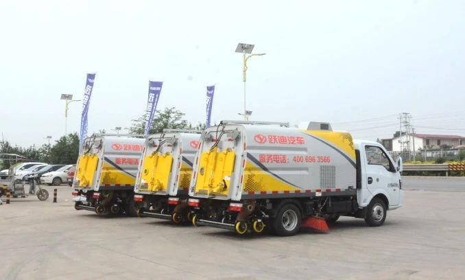 城市清洁得力助手丨沐鸣2集团小型洗扫车发往安徽