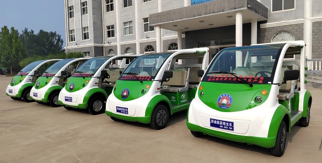 零排放 低噪音丨沐鸣2集团新能源观光车发往江苏