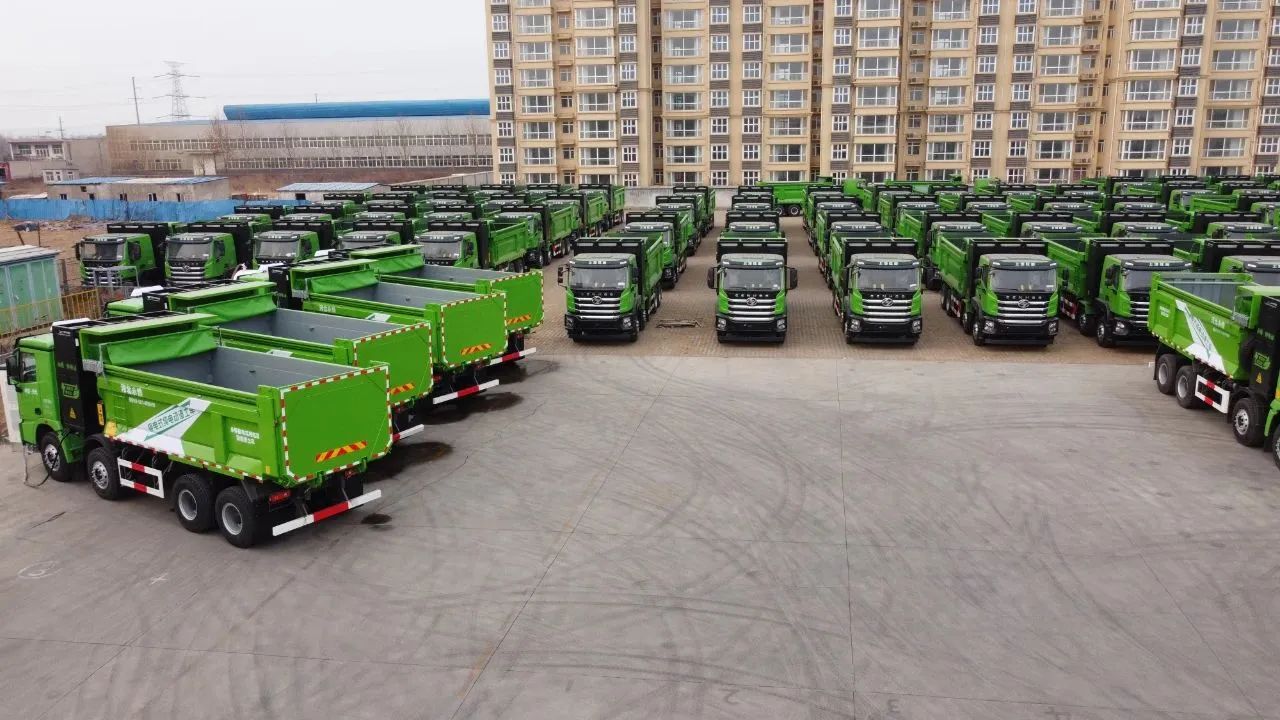 沐鸣2集团新能源渣土自卸车--绿色低碳 节能减排
