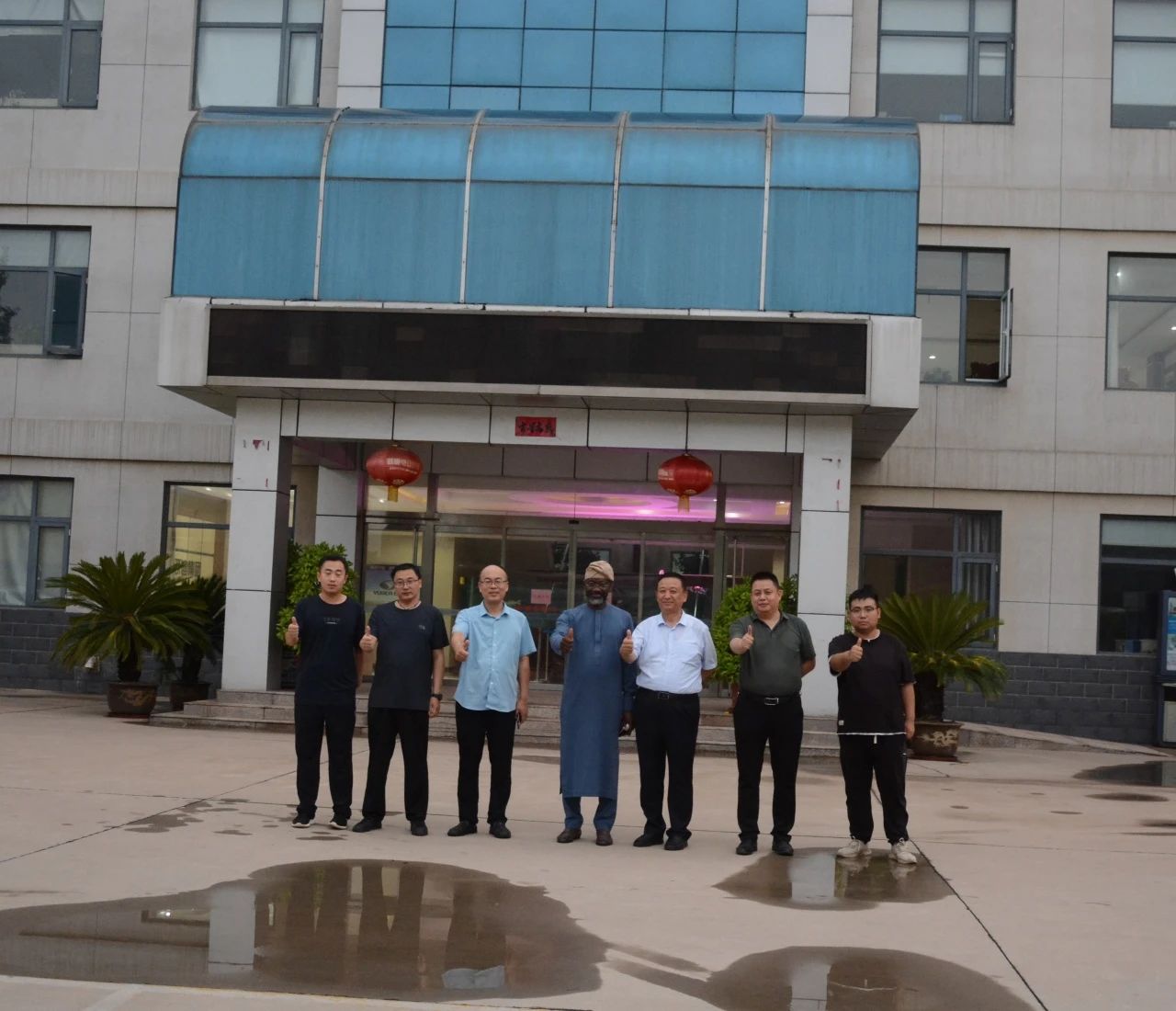 外商来访 | 尼日利亚客商到沐鸣2集团洽谈合作