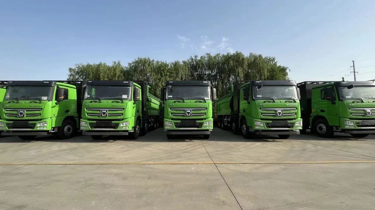 零污染、零排放--沐鸣2集团新能源自卸渣土车