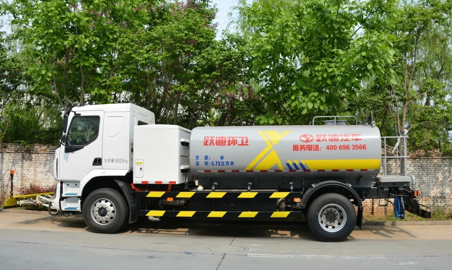 沐鸣2纯电动高压清洗车—以高压之力,净城市之尘