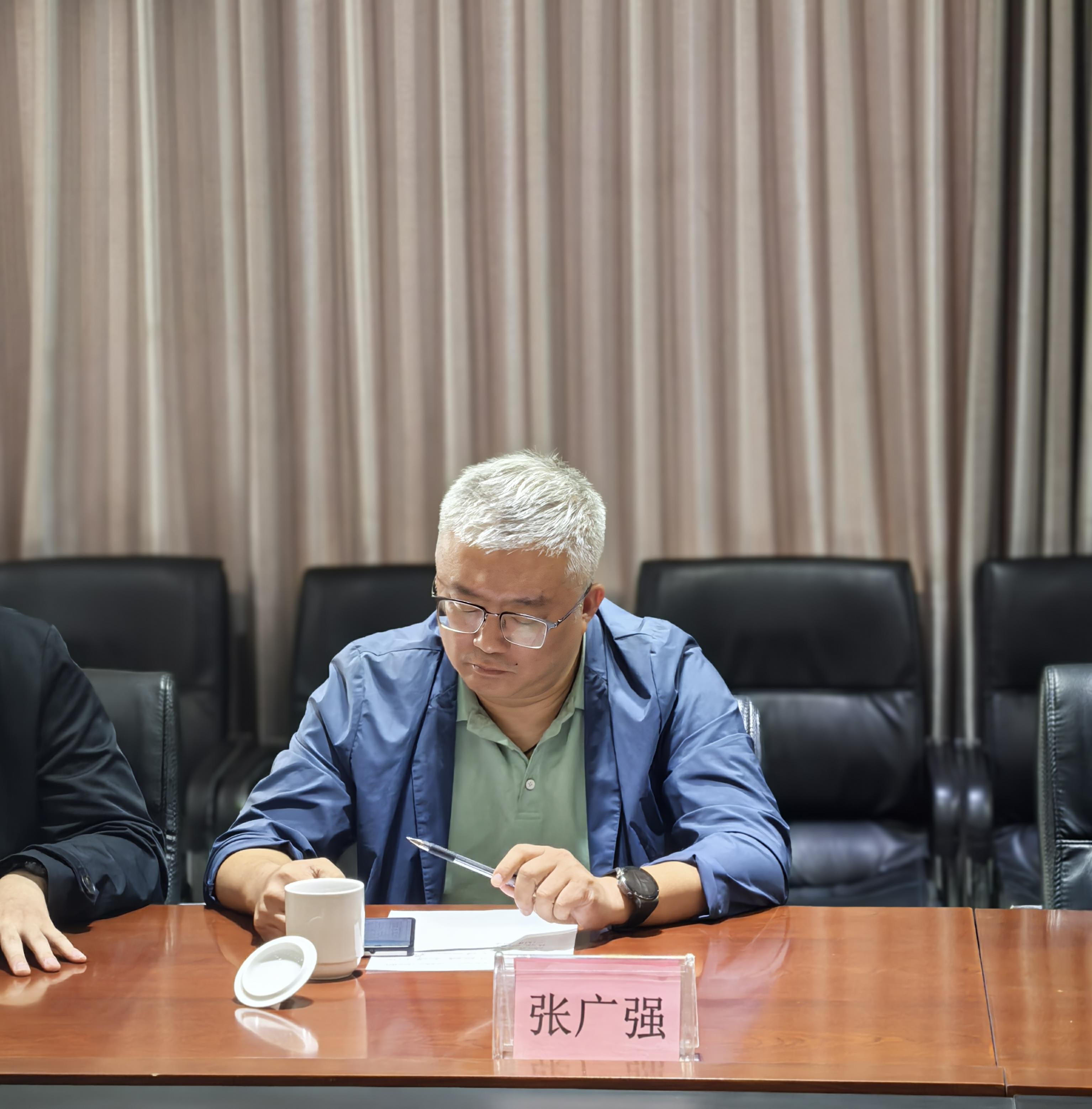 广东省商务厅副厅长任会君​一行到沐鸣2集团调研