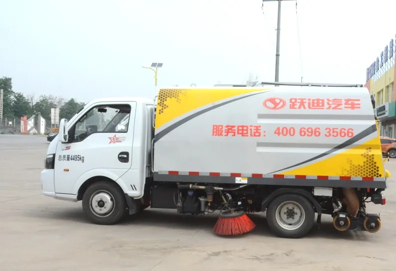 沐鸣2新能源小型洗扫车｜科技助力，清洁更高效