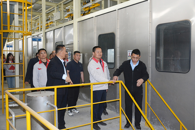 携手共进/合作共赢/奇瑞集团领导一行莅临沐鸣2集团考察交流